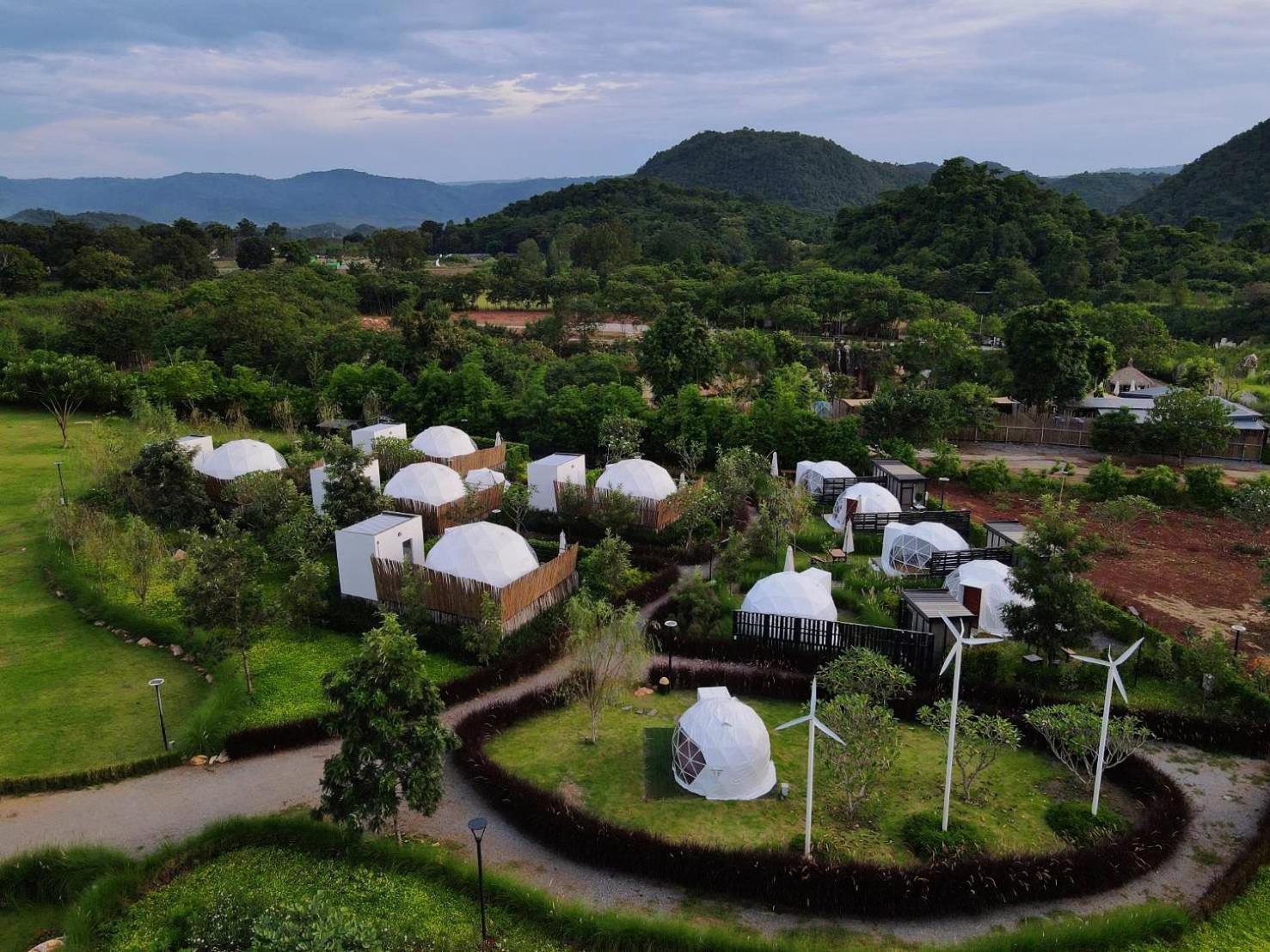 Hotel Glamping Hill Khaoyai Khao Yai National Park Exterior foto